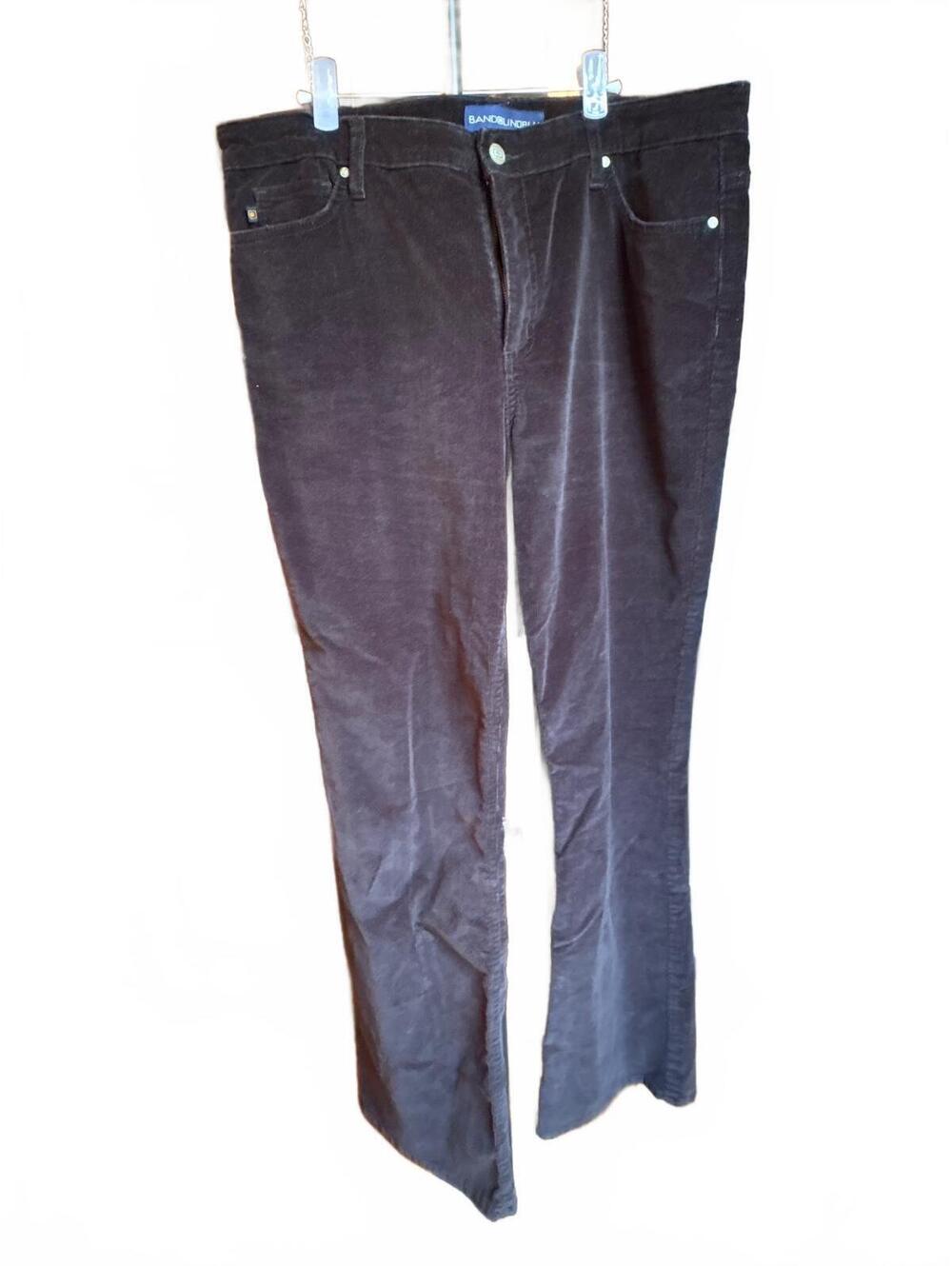 BandolinoBlu Black Bootcut Corduroy Pants 16